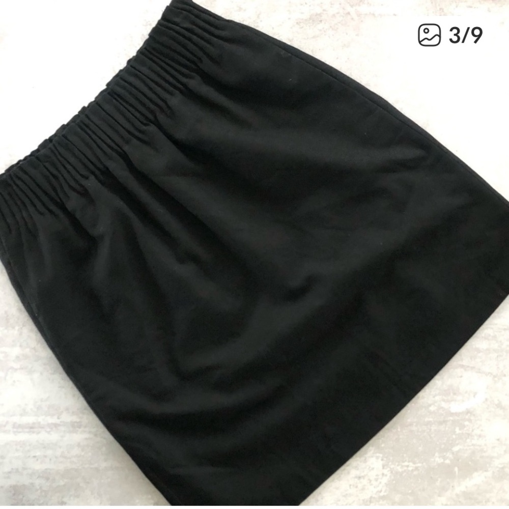 J. Crew Black Mini Skirt - Picture 3 of 4